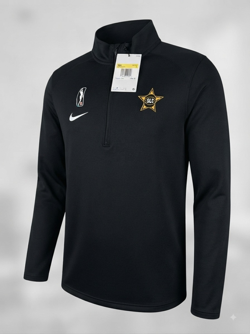 NWT Nike Salt Lake City SLC Stars NBA G League Basketball 1/4-Zip Training Small